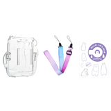  Case Nhựa Bảo Vệ Mini 11 + Sticker + Dây Đeo Họa Tiết 