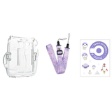  Case Nhựa Bảo Vệ Mini 11 + Sticker + Dây Đeo Họa Tiết 