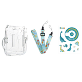  Case Nhựa Bảo Vệ Mini 11 + Sticker + Dây Đeo Họa Tiết 