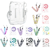  Case Nhựa Bảo Vệ Mini 11 + Sticker + Dây Đeo Họa Tiết 