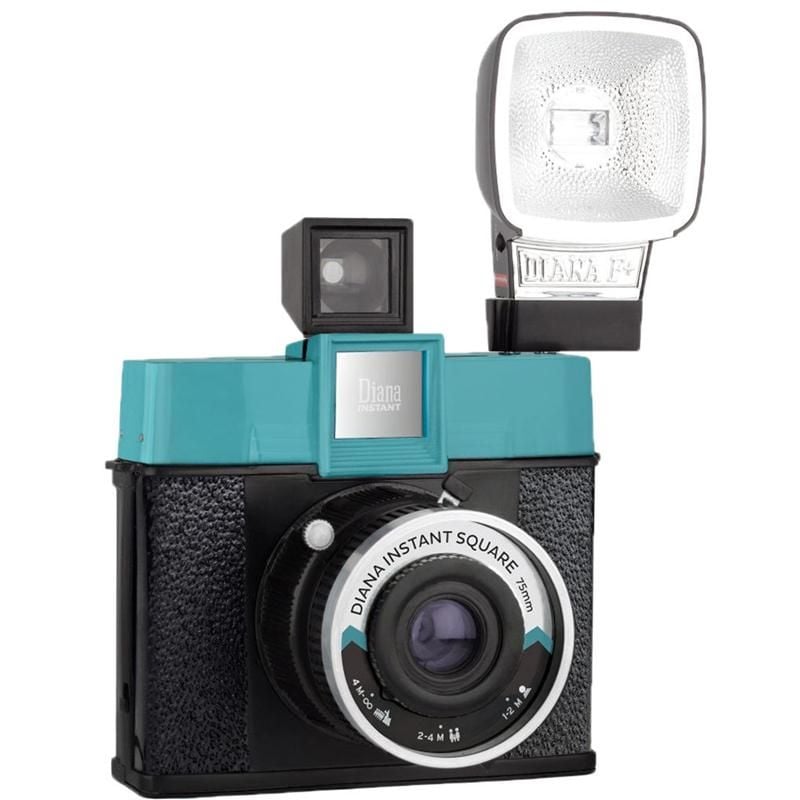  Máy Ảnh Chụp In Liền Diana Instant Square & Flash (Chính Hãng) 