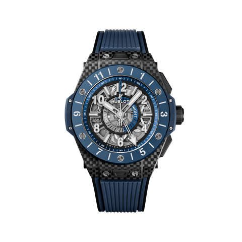  Đồng hồ Hublot Big Bang Unico GMT Carbon Blue Ceramic 45mm 471.QL.7127.RX 