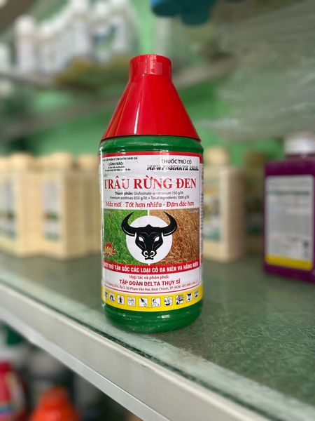  Thuốc trừ cỏ Trâu Rừng Đen (NEWFOSINATE 150SL) - chai 900ML 