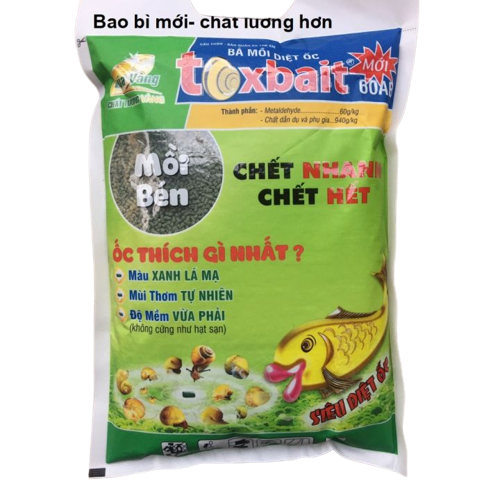  Thuốc trừ ốc dạng hạt gói 1kg - BÃ TRỪ ỐC 1KG - TOCBAI 60AB 