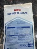  phân bón CÀ MAU NPK Hàn Việt 30-10-10 +TE bao 9.9kg 