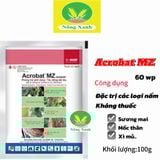 ACROBAT MZ 90/600WP – THUỐC ĐẶC TRỊ BỆNH THỐI RỄ, XÌ MỦ, ĐỐM LÁ, CHẾT CÂY CON GÓI 100GR 