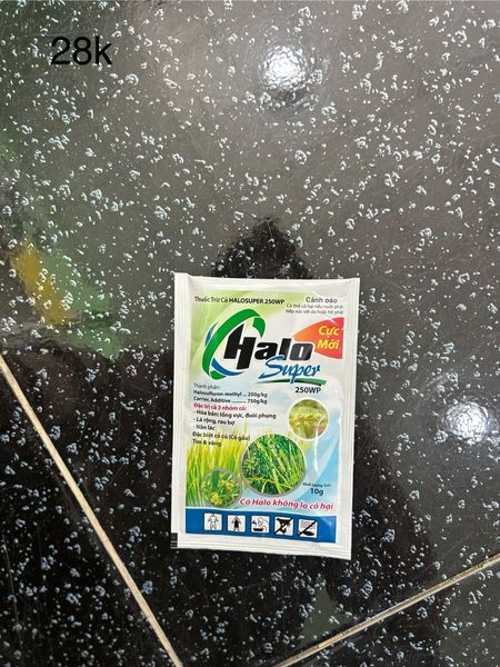  Thuốc trừ cỏ Halo super  250wp (gói 10g) - trừ cỏ sân golf 