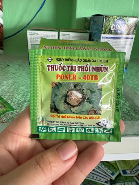  Viên Sủi Đặc trị thối nhũn Poner 40TB 