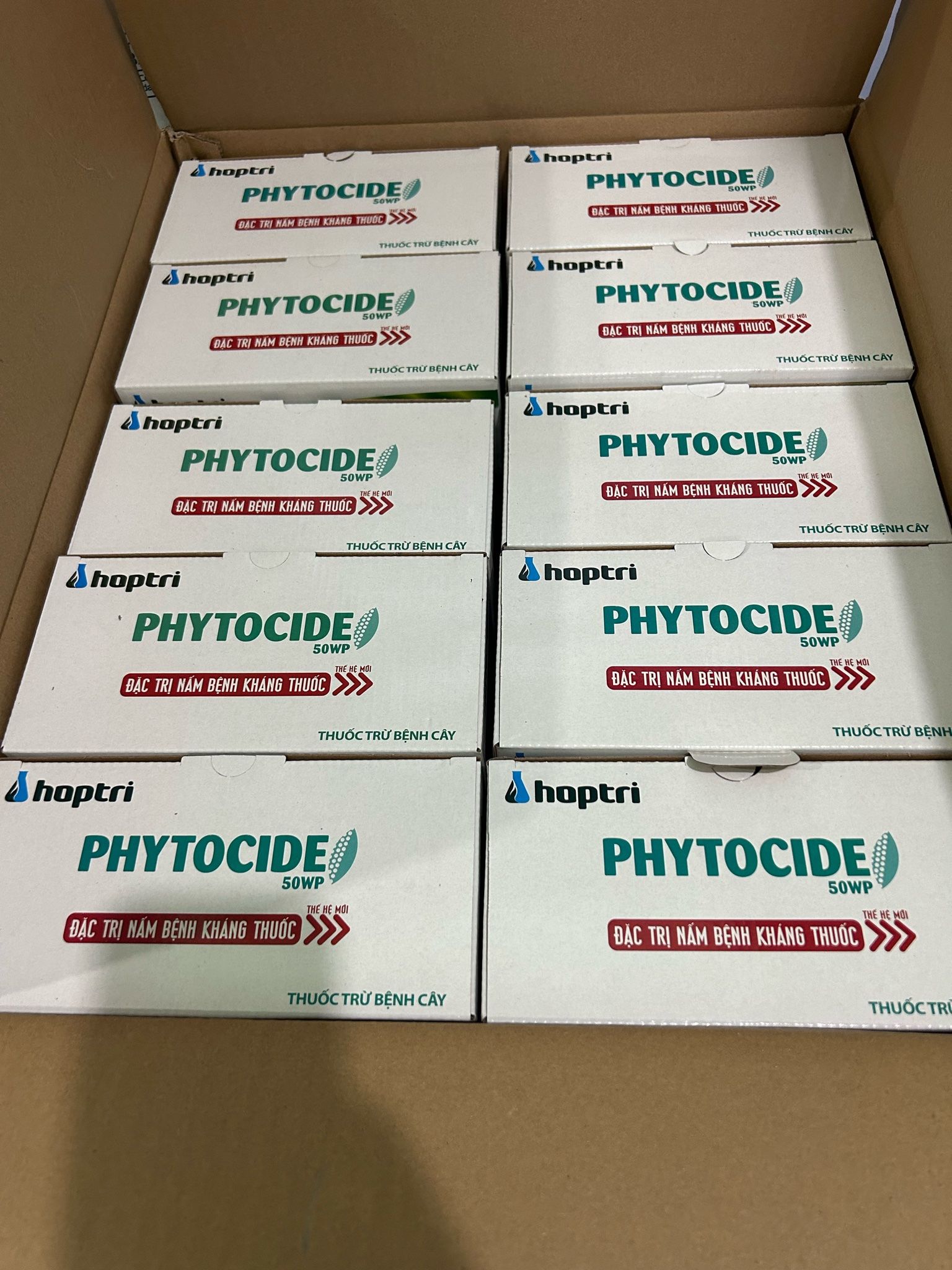  Thuốc trừ Bệnh sương mai trên vải thiều loét sọc mặt cạo trên cao su - Phytocide 50Wp 