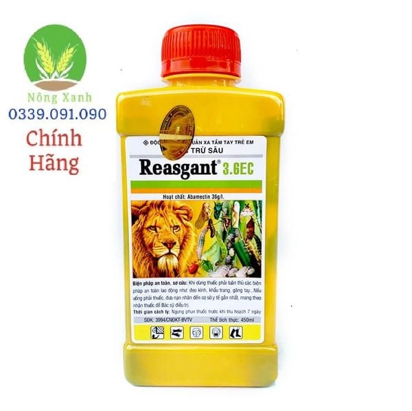 Thuốc trừ sâu Reasgant 3.6EC - Trừ Sâu Sinh Học 