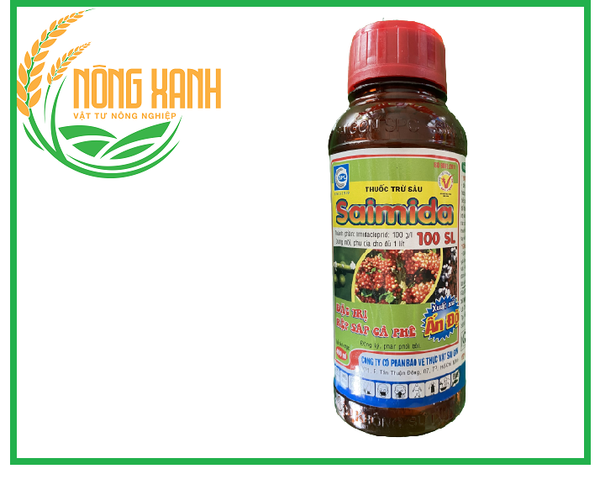  Thuốc Trừ Sâu SAIMIDA 100 SL  ĐẶC TRỊ RỆP SÁP CÀ PHÊ 