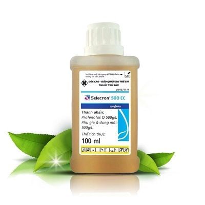  Thuốc Selecron 500EC trừ sâu , bọ trĩ, trừ sâu kháng thuốc 