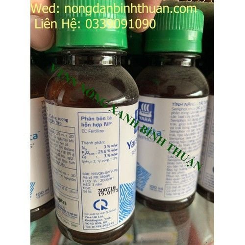  Phân bón lá Seniphos – Trái lớn, màu đẹp - Yara Seniphos 100ml 