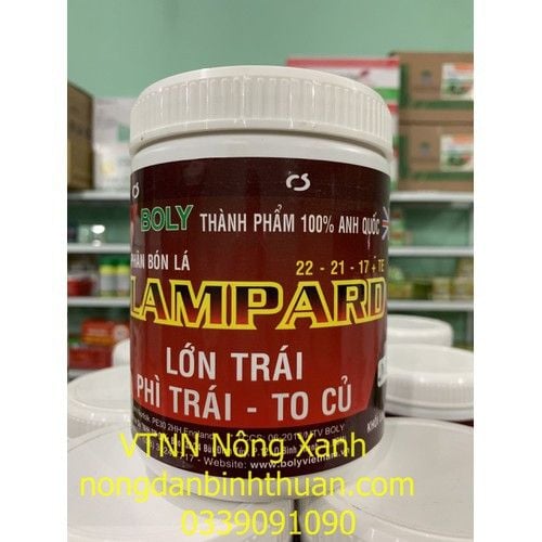  Phân bón LAMPARD 22-21-17 TE - HỦ 500GR 