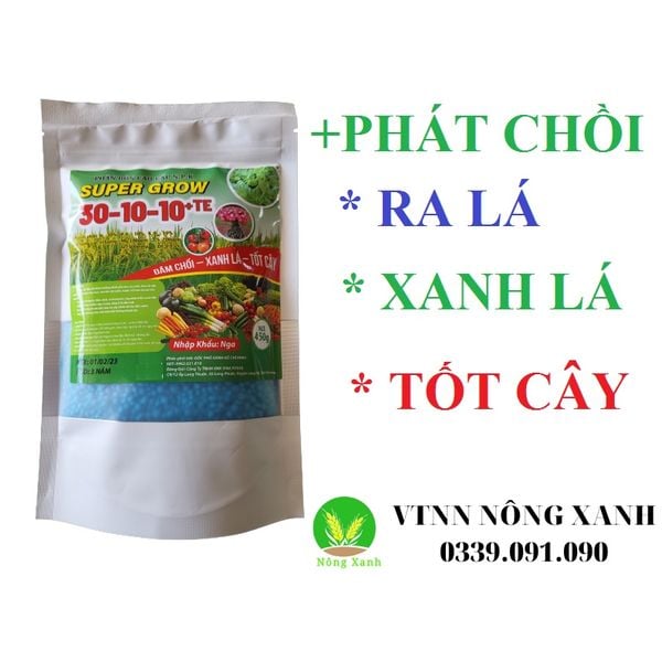  Phân Bón NPK 30-10-10 +TE 