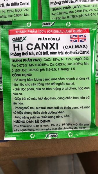  Phân bón lá Hi CANXI - Canxi dạng nước 