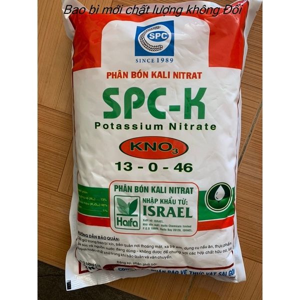  Phân bón kali nitrat SPC - K (13 - 0 - 46) - HIFA ISAREL KNO3 