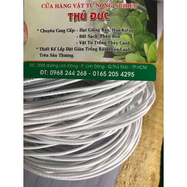  Dây nhôm bọc chỉ uốn cây cảnh 0,2cm - dây nhôm 2ly ( chiều dài 10m) 