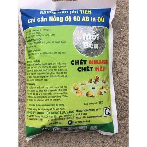  Bả diệt ốc sên Toxbait 60AB 1kg - toxbai 60BA 