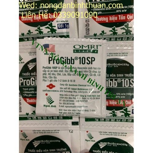  Tăng Trưởng Sinh Học ProGibb 10SP - 1 gói ProGibb 10SP 