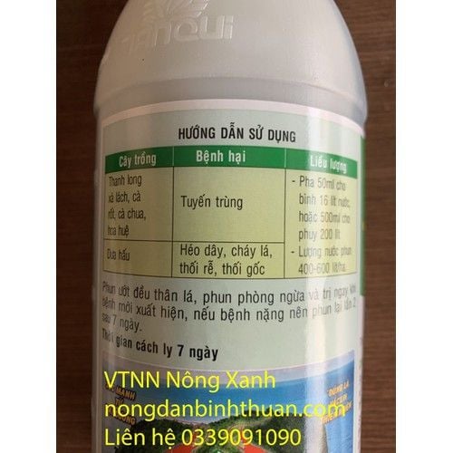  Thuốc trừ Tuyến Trùng Sinh học STOP 5SL 