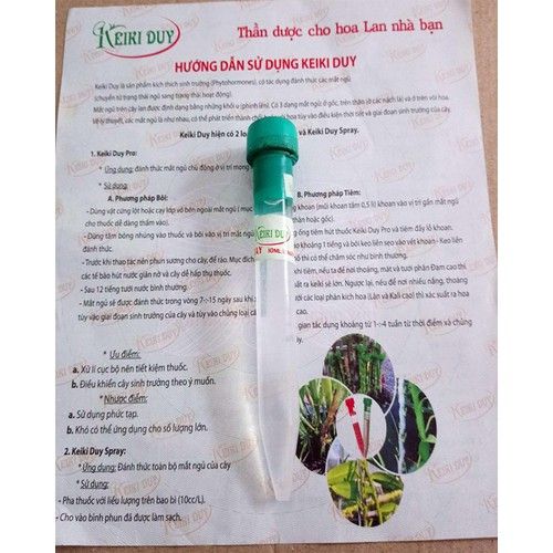  Kieki Duy spray thần dược cho hoa lan - KIEKI XANH 