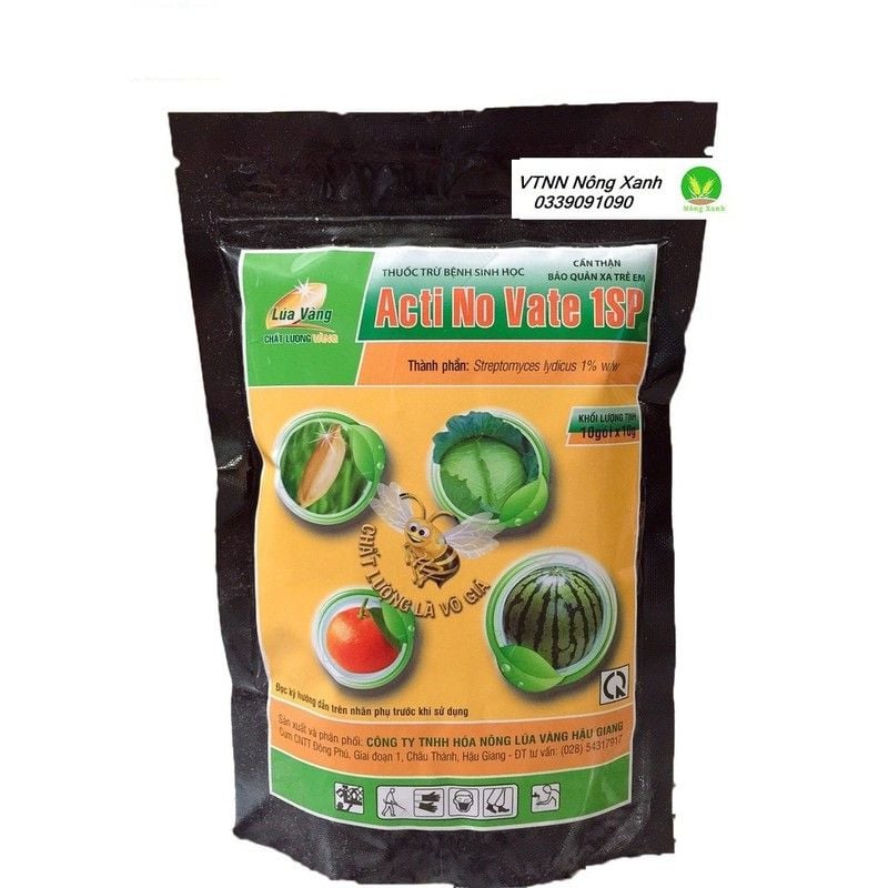  Thuốc trừ bệnh sinh học Acti No Vate 1SP Lúa Vàng 10gr 