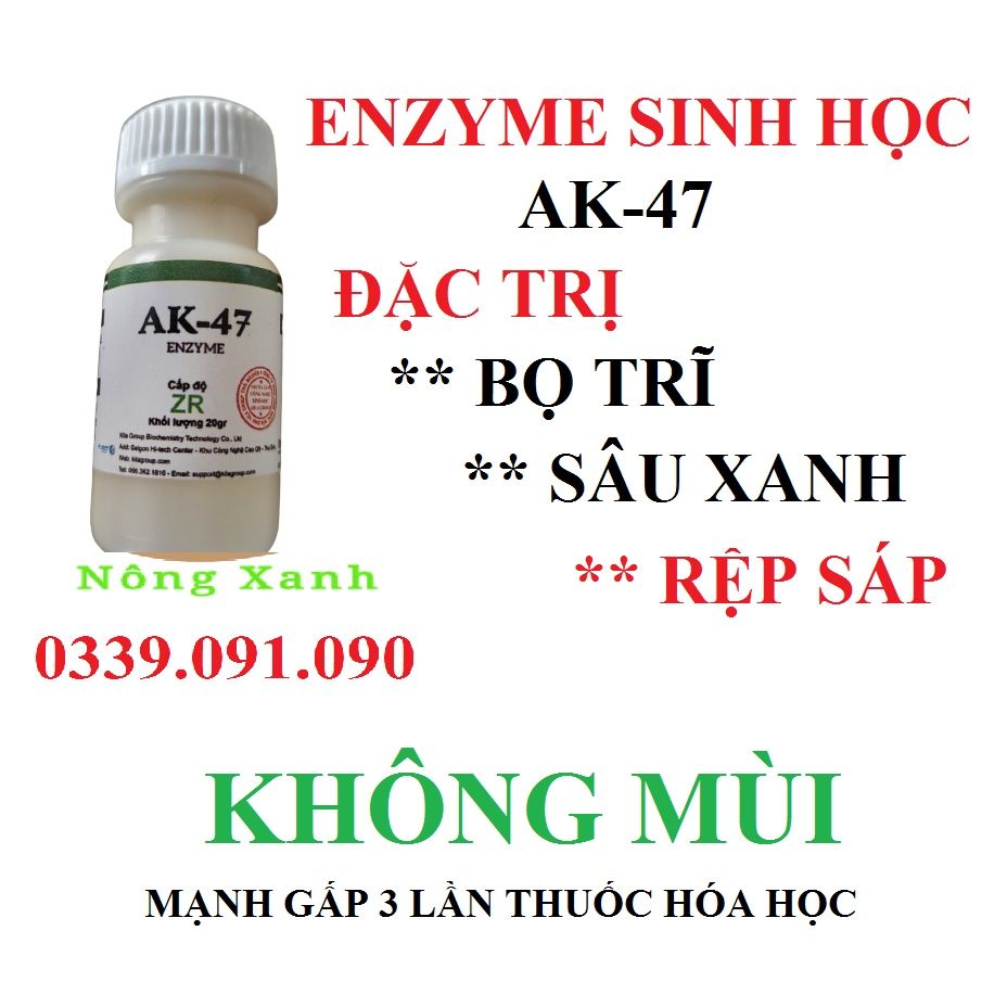  ĐẶC TRỊ BỌ TRĨ MAI VÀNG ENZYM AK-44 
