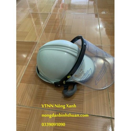  Nón phát cỏ, nón xịt thuốc Bảo vệ thực vật - NÓN TRẮNG 