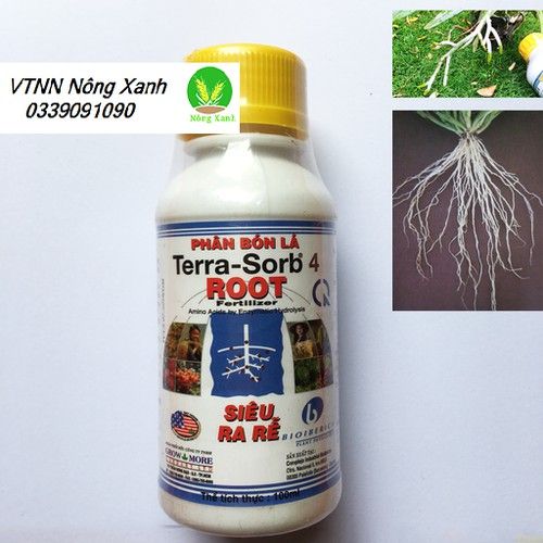  Phân bón lá cao cấp siêu ra rễ Terra -Sorb 4 Root chai 100ml 