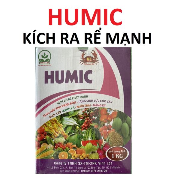  HUMIC ra rể cực mạnh Hộp 1kg 