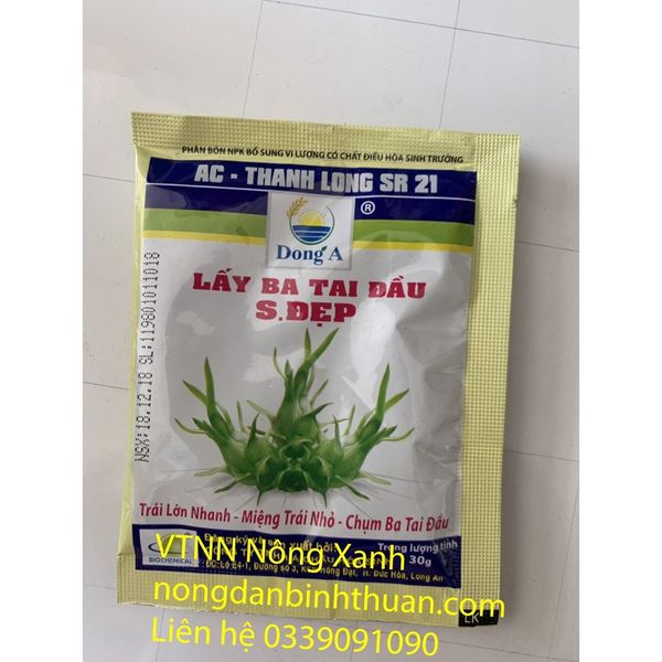  Thuốc Lấy Ba Tai Đầu Siêu Đẹp Công ty Hóa Sinh Á Châu CHUYÊN DÙNG CHO TRÁI THANH LONG 