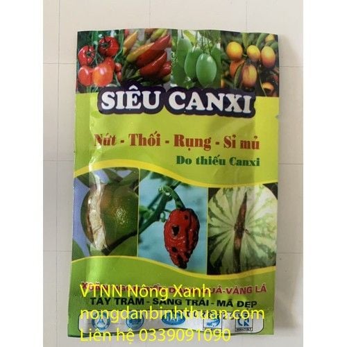  SIÊU CANXI - PHAN BÓN CANXI - Bộ 5 gói - siêu canxi 