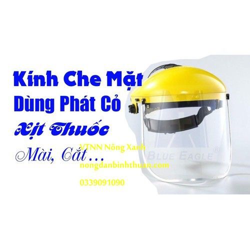  Nón cắt cỏ nón bảo hộ khi cắt cỏ nón xịt thuốc BVTV - Nón vàng 