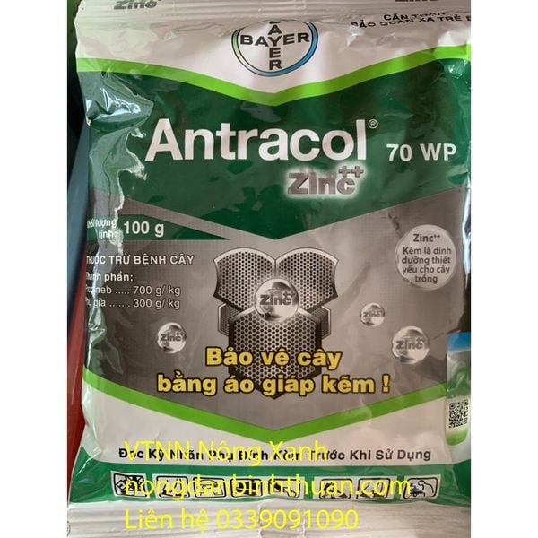  Antracol 70 WP Thuốc trừ bênh cây trồng 
