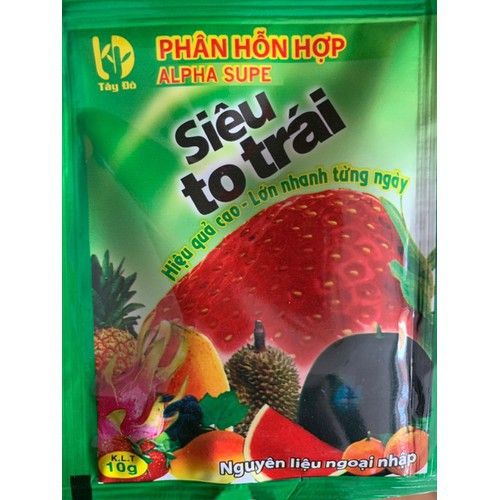  Phân bón lá siêu to trái - Dùng cho mọi cây trồng 