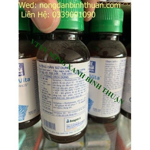  Phân bón lá Seniphos – Trái lớn, màu đẹp - Yara Seniphos 100ml 