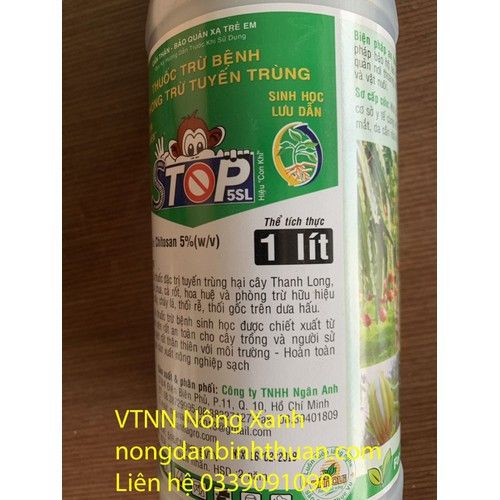  Thuốc trừ Tuyến Trùng Sinh học STOP 5SL 