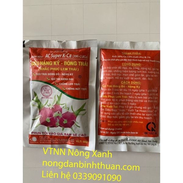  Siêu Nặng ký - bóng - trái khắc phục lem chuyên dùng cho trái thanh long 