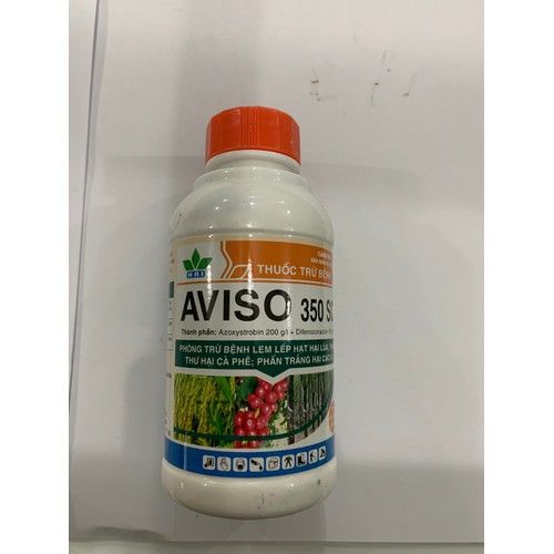  Thuốc trị bệnh Thán thư Cà phê, phấn trắng trên cao su, hoa hồng AVISO 350SC - AVISO 350SC 