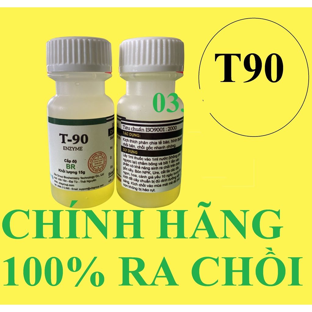  T 90 [CHÍNH HÃNG](15ml) Kích mầm T90 Bôi Đâu Lên Mầm Ở Đó 