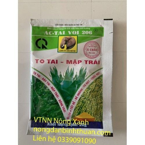  Bộ 5 gói - Phân bón lá Đầu Voi - Tai voi giúp To tai - Mập trái Thanh long - tai voi 5 gói 