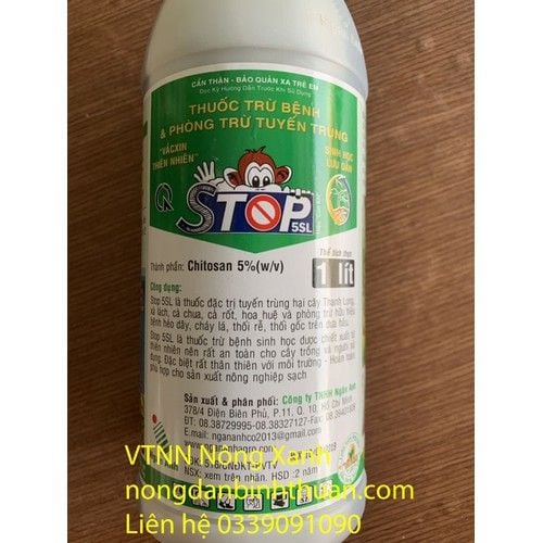  Thuốc trừ Tuyến Trùng Sinh học STOP 5SL 
