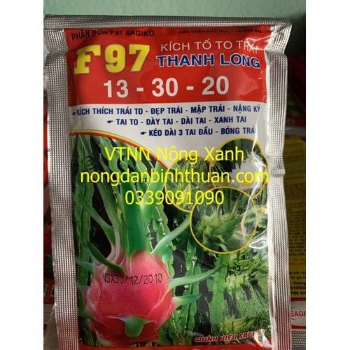  F 97 Kích tố trái thanh long 100gr - F97 