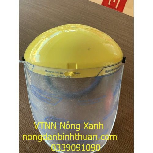  Nón cắt cỏ nón bảo hộ khi cắt cỏ nón xịt thuốc BVTV - Nón vàng 
