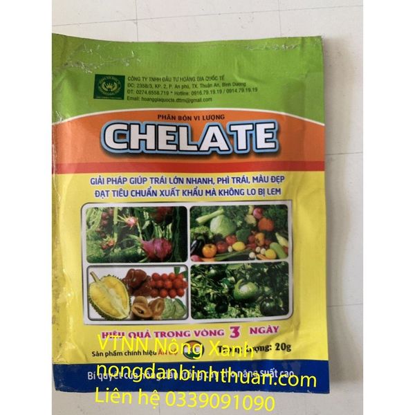  Vi lượng vàng- chelate Ấn Độ 