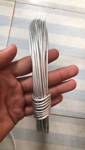  Dây nhôm trần quấn cây cảnh chuyên dùng uốn cây bonsai, cây cảnh  (đường kính 3,5mm, dài 10m) 