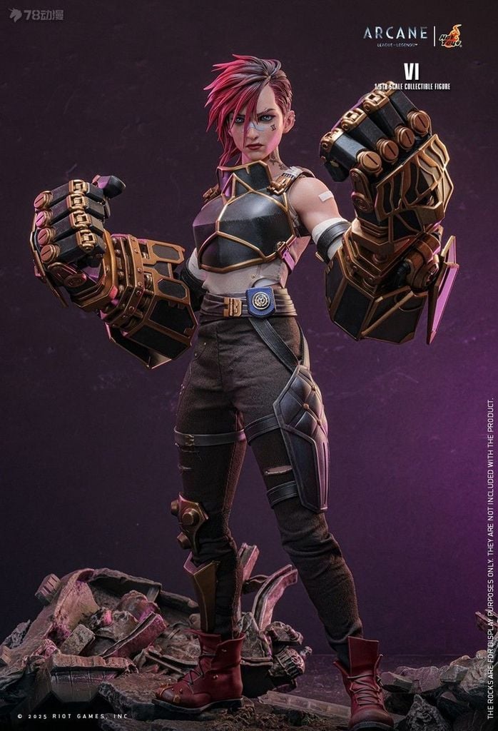  Vi Arcane Season 2 - League of Legends - Hottoys ( licensed ) 