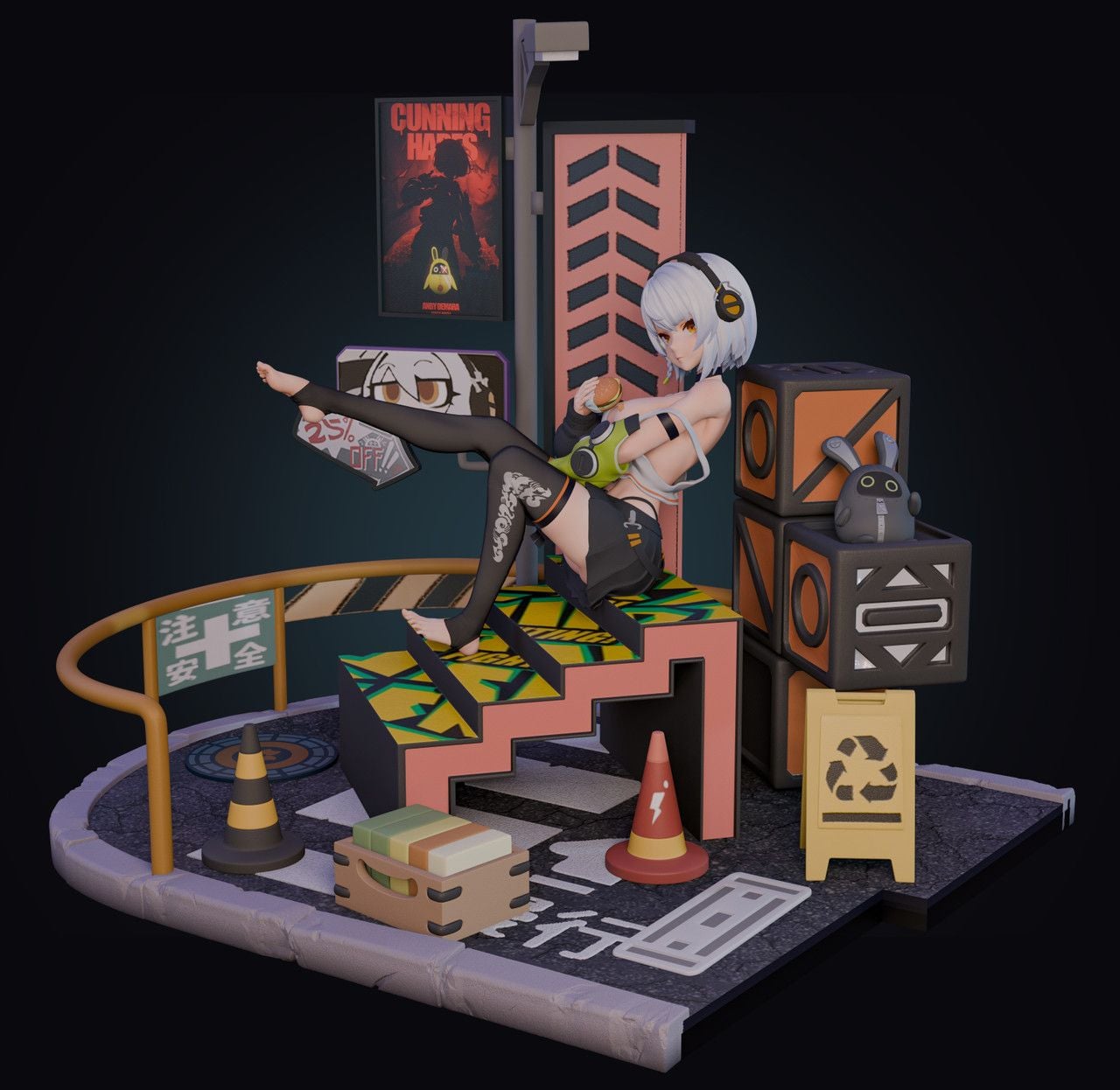  Anby Demara - Zenless Zone Zero R18 - Miyin Studio 