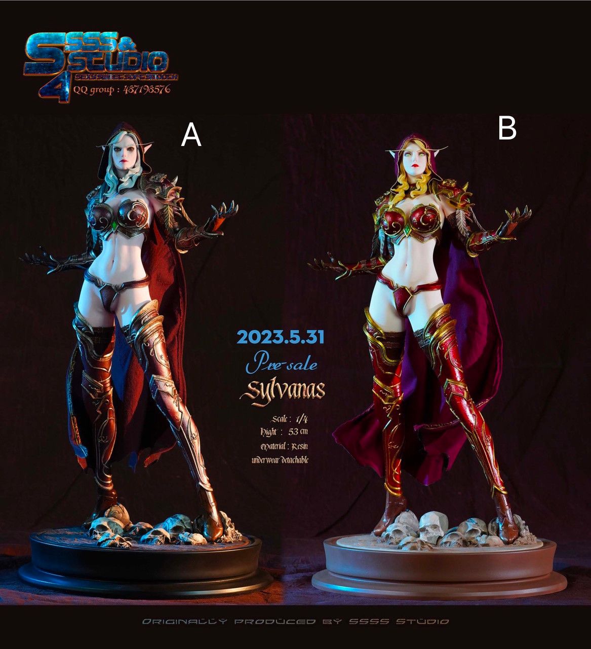  Sylvanas Windrunner - Warcraft R18 